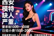 西安夜场模特严重缺人,直招小费1000-1500-2000,日结收入高,不限经验快速入职
