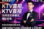 杭州高端KTV直招,为何无任务模式领队驻场,日结1000/1200/2000起步上不封顶？