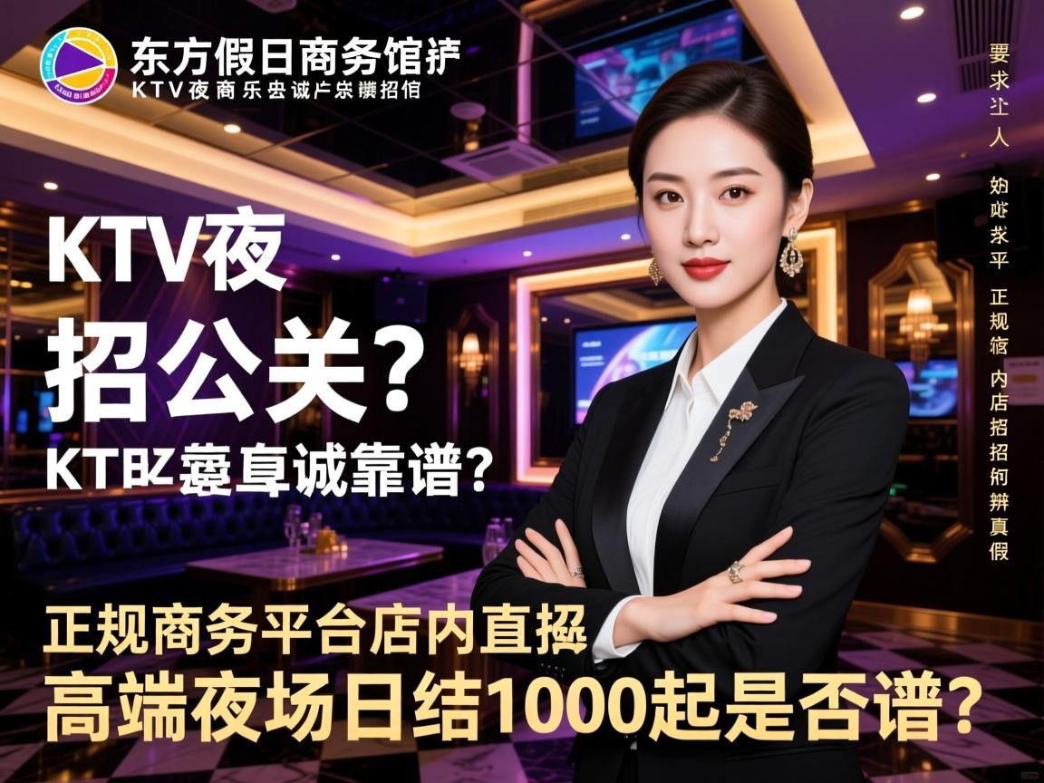 沈阳东方假日商务会馆KTV夜总会诚招公关？正规商务平台店内直招如何辨别真假，高端夜场日结1000起是否靠谱？