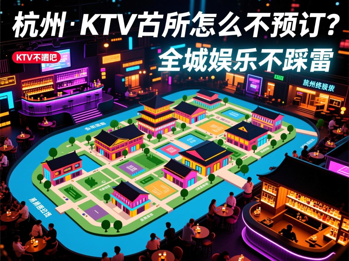 杭州各大酒吧 KTV 会所该怎么预订？这份终极版图让你全城娱乐不踩雷