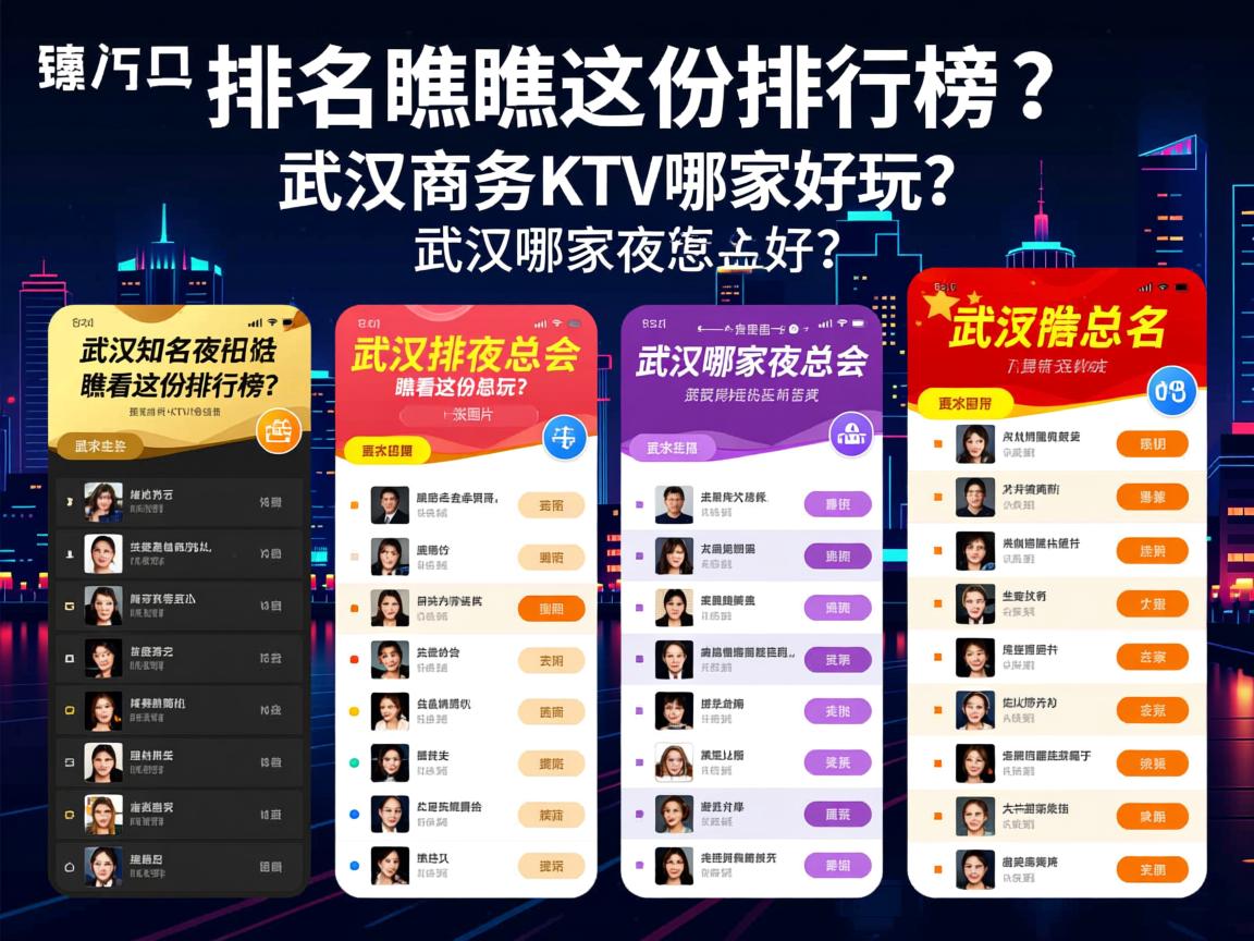 武汉夜总会排名瞧瞧这份排行榜？，武汉商务KTV哪家好玩？武汉哪家夜总会好？武汉知名夜总会KTV排行一览