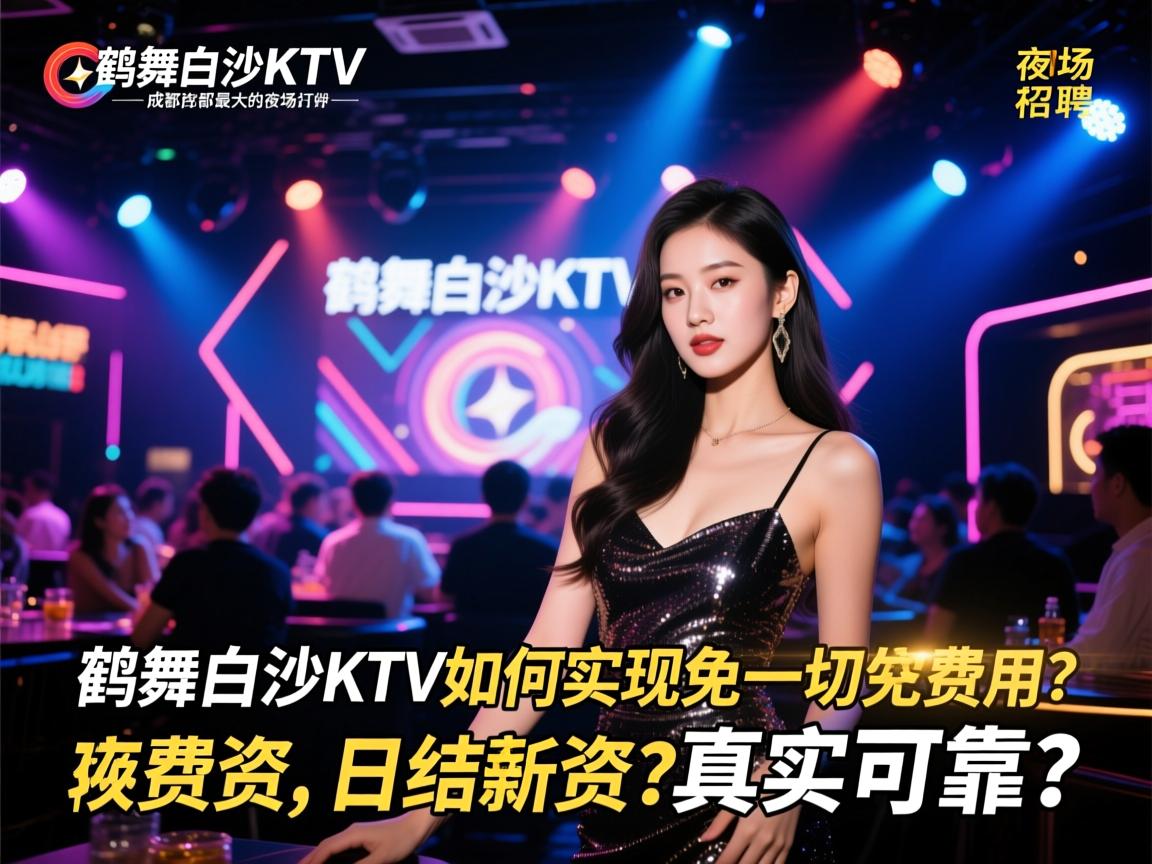 成都名气最大的夜场招聘,鹤舞白沙KTV如何实现免一切费用,日结薪资是否真实可靠？