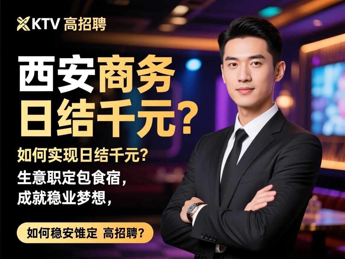 西安商务KTV高薪招聘，如何实现日结千元？生意稳定包食宿，成就职业梦想