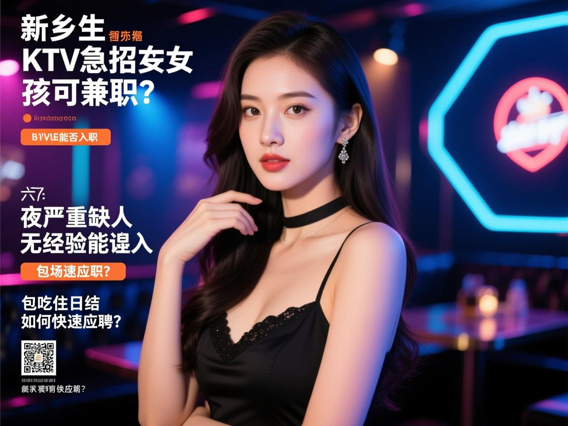 新乡KTV急招女孩可兼职？,夜场严重缺人无经验能否入职？,包吃住日结如何快速应聘？