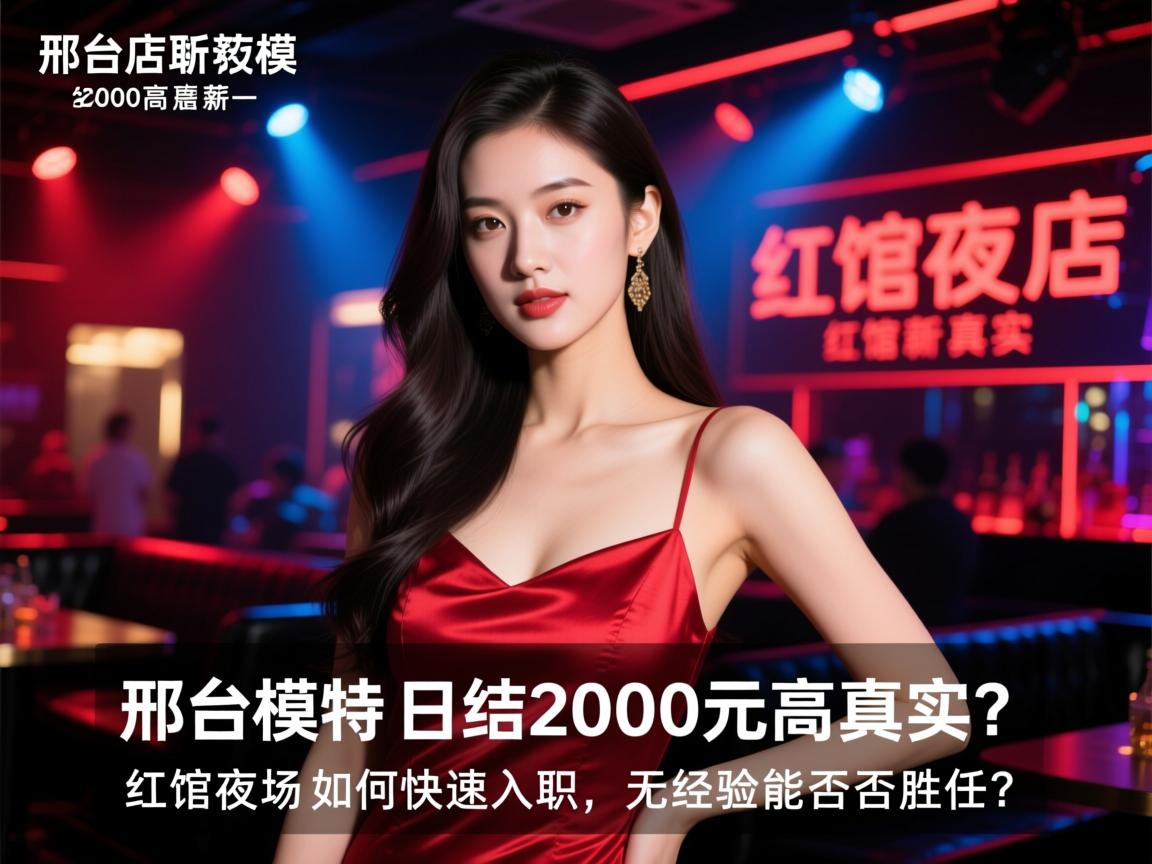 邢台夜店最新招聘模特，日结2000元高薪是否真实？红馆夜场如何快速入职，无经验能否胜任？