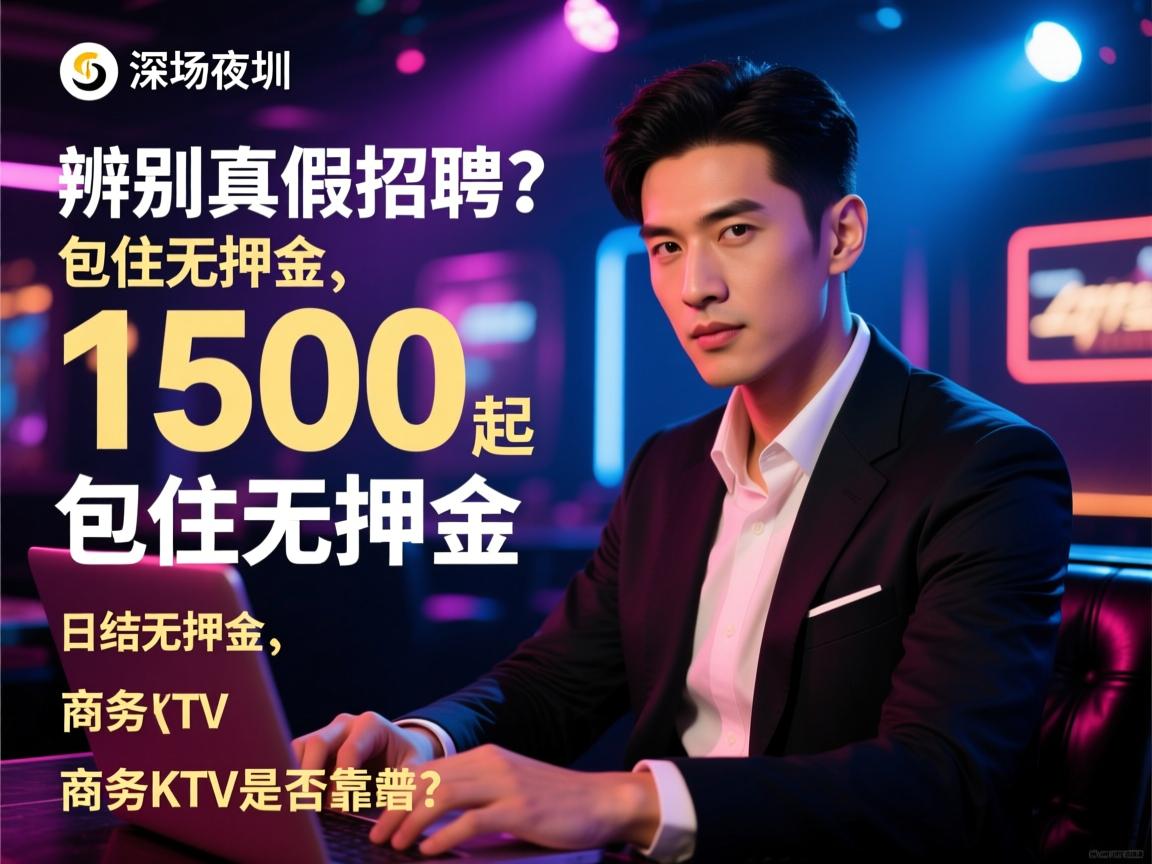 在深圳找夜场工作，如何辨别真假招聘？日结1500起、包住无押金的商务KTV是否靠谱？
