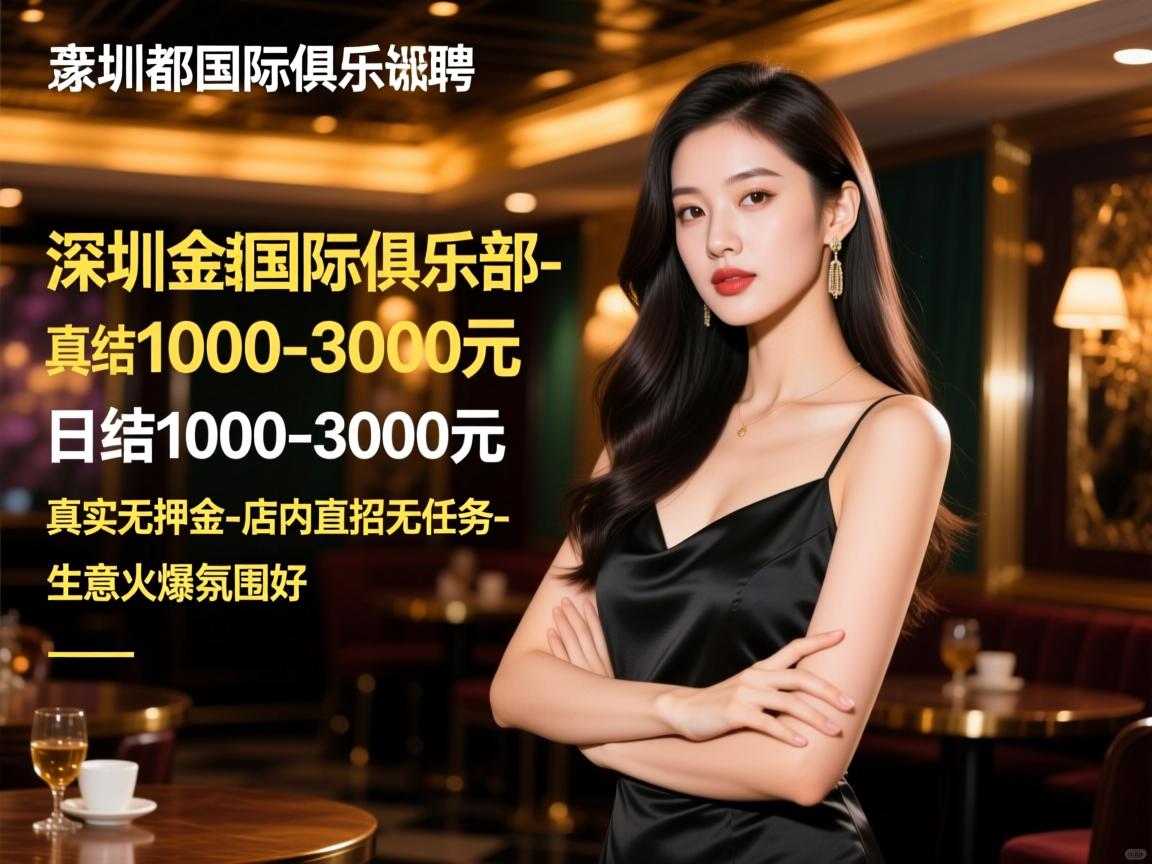 深圳金都国际俱乐部诚聘佳丽,日结1000-3000元,真实无押金-店内直招无任务-生意火爆氛围好