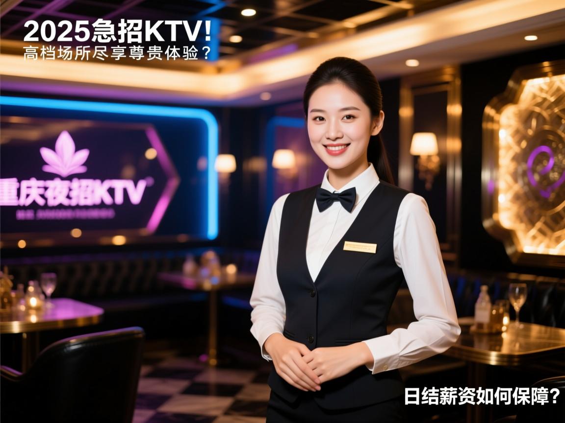 重庆夜场招聘2025急招KTV服务员,高档场所尽享尊贵体验,日结薪资如何保障？