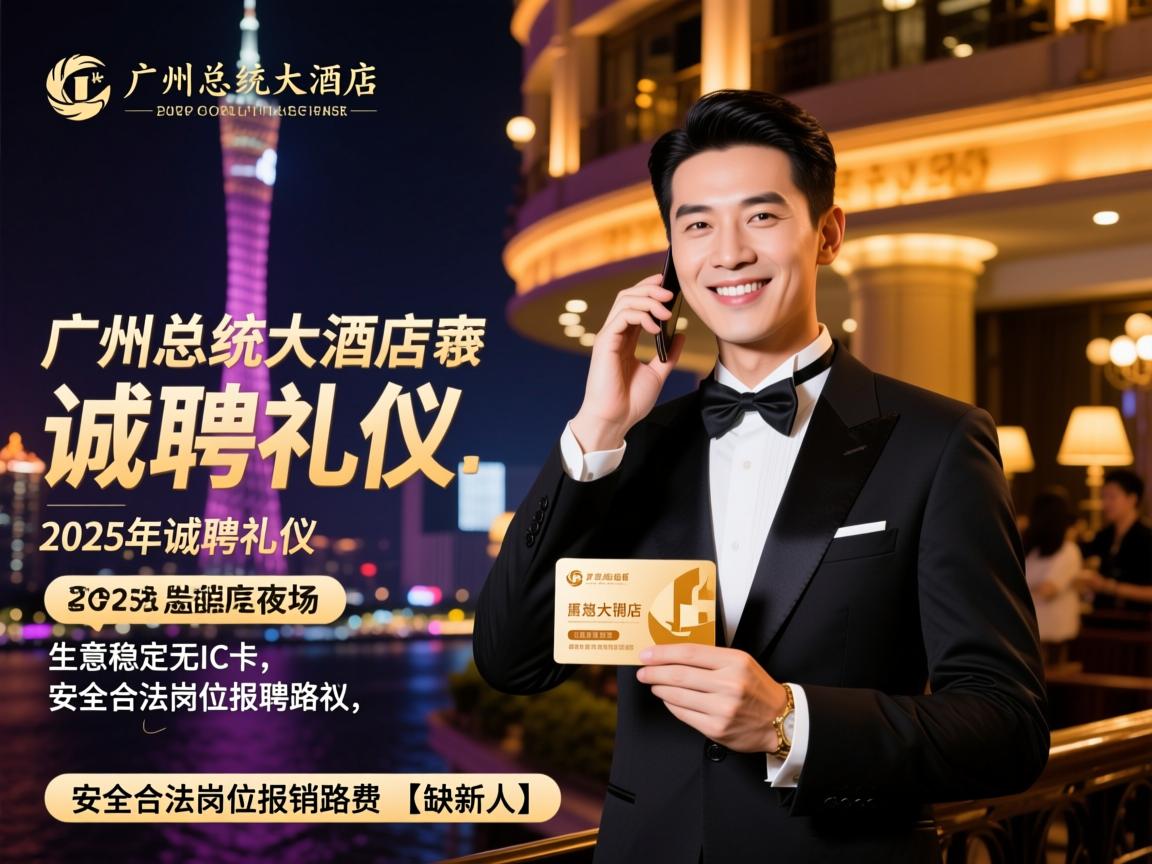 广州总统大酒店夜场2025年诚聘礼仪,生意稳定无IC卡,安全合法岗位报销路费【缺新人】