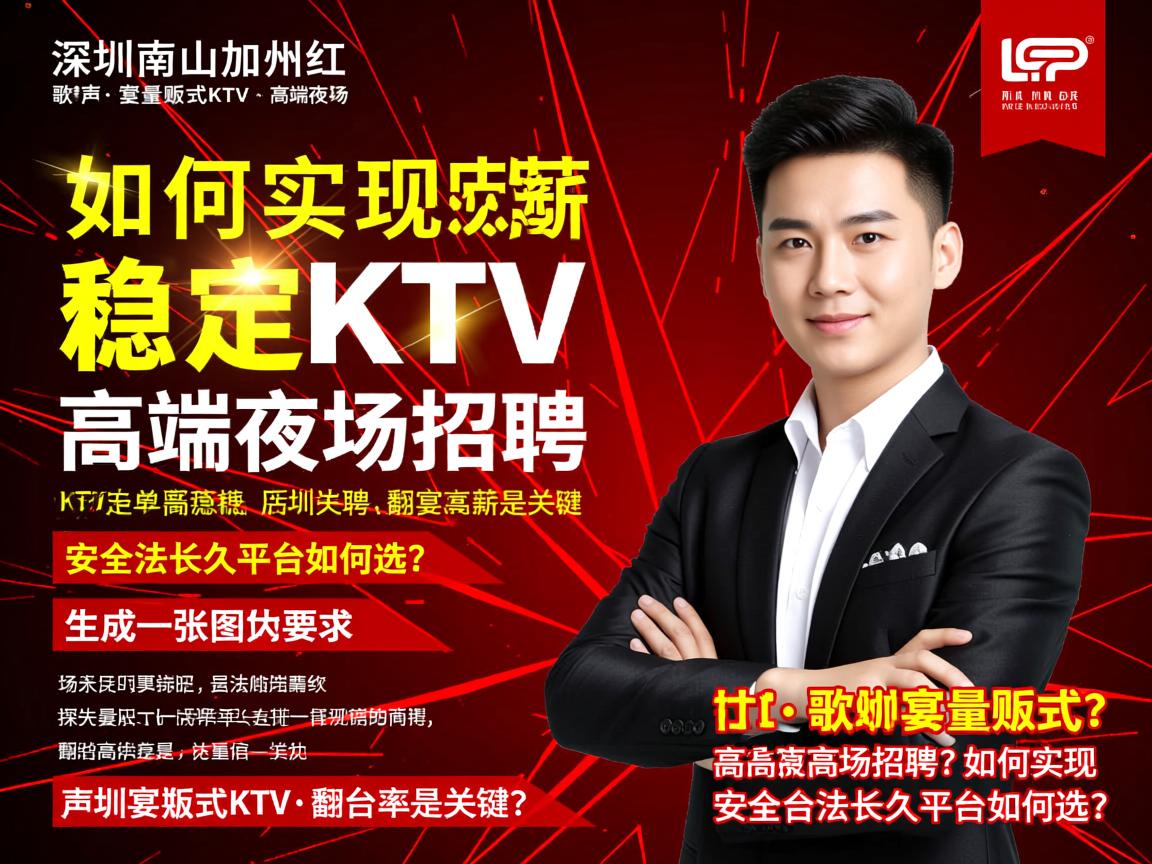 深圳南山加州红·歌声宴量贩式KTV高端夜场招聘，如何实现高薪稳定？翻台率高是关键，安全合法长久平台如何选？