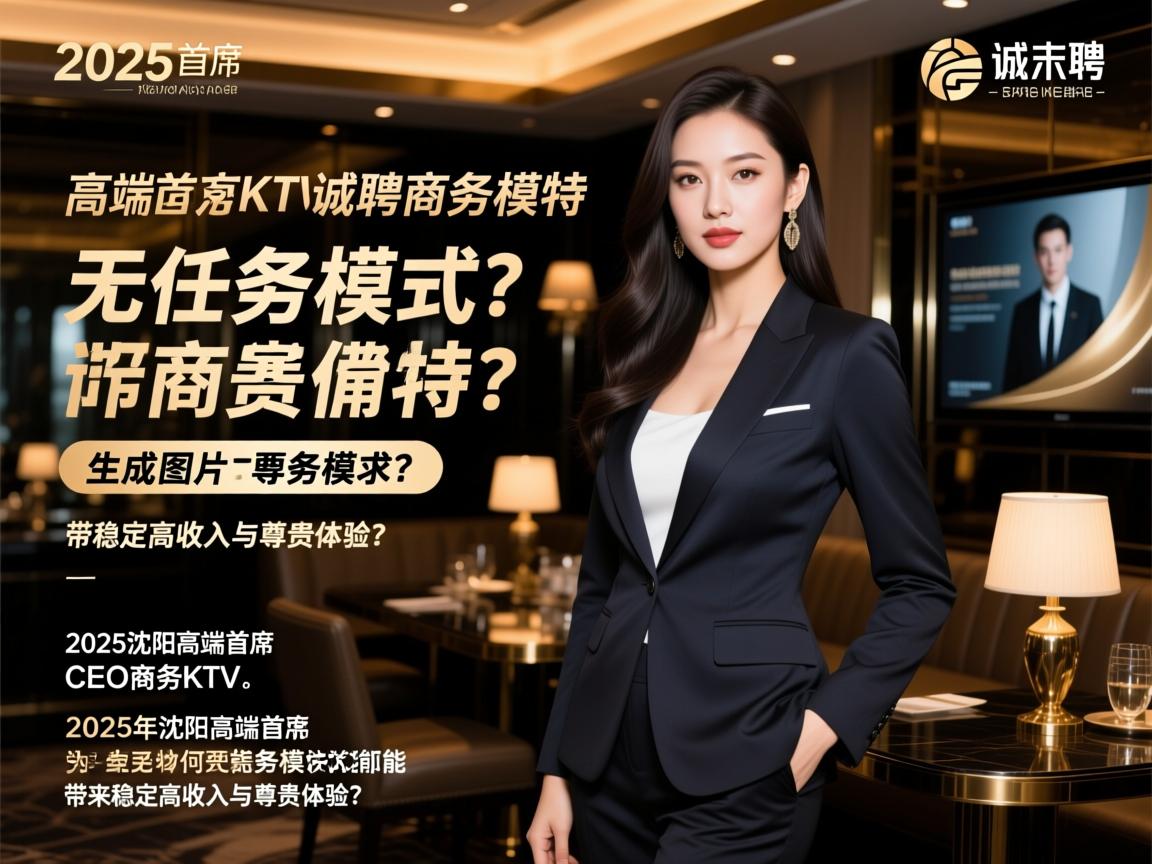 2025年沈阳高端首席CEO商务KTV诚聘商务模特，为何无任务模式能带来稳定高收入与尊贵体验？