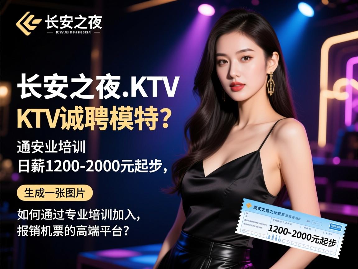 西安长安之夜KTV诚聘模特,日薪1200-2000元起步,如何通过专业培训加入报销机票的高端平台？