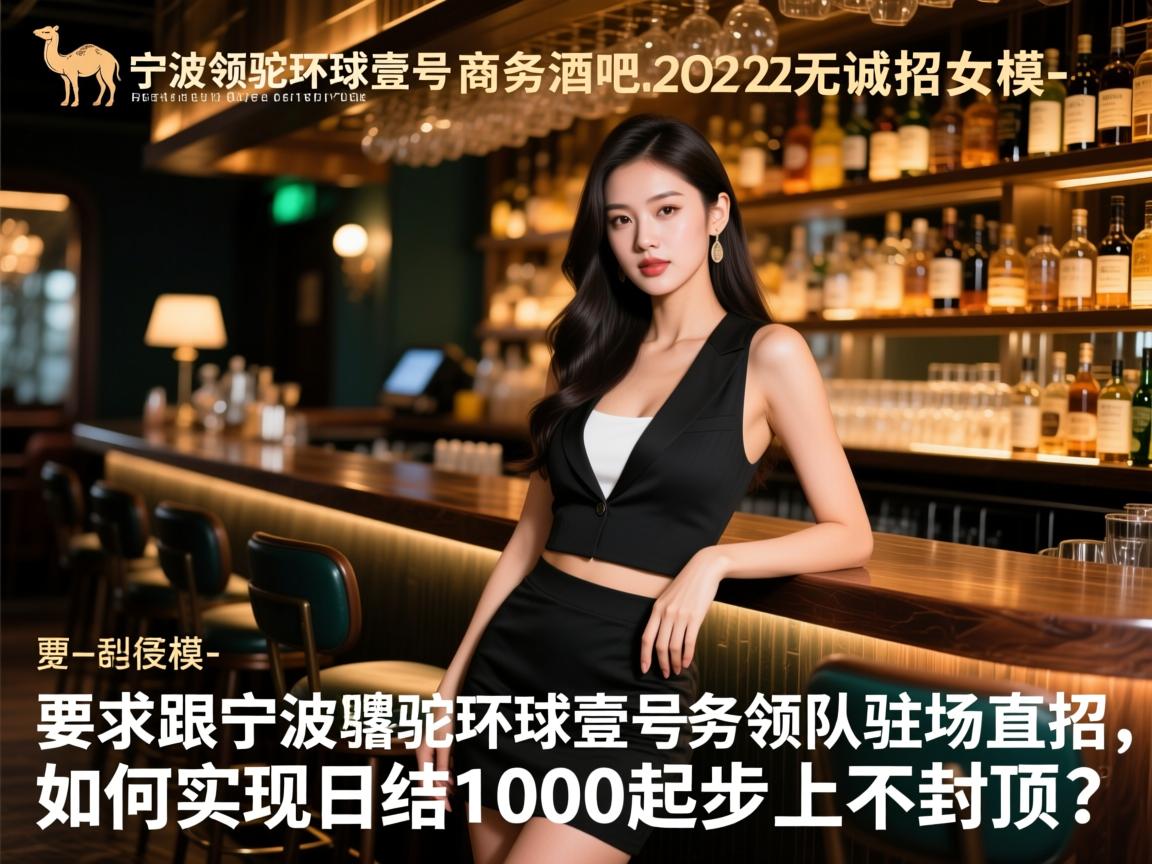 宁波骆驼环球壹号商务酒吧2025诚招女模-无任务领队驻场直招，如何实现日结1000起步上不封顶？
