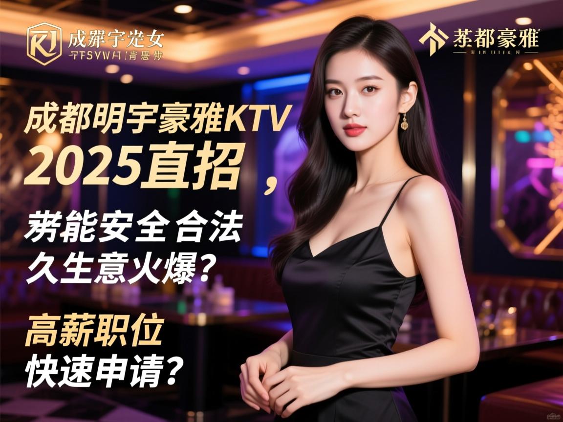 成都明宇豪雅KTV2025直招美女,为何能承诺安全合法长久生意火爆？高薪职位如何快速申请？