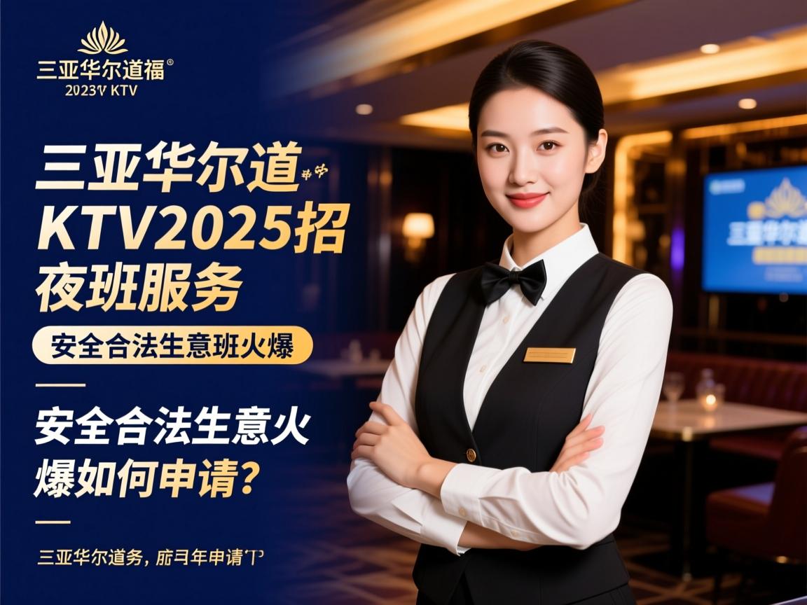 三亚华尔道夫KTV2025年急招夜班服务员，安全合法生意火爆如何申请？