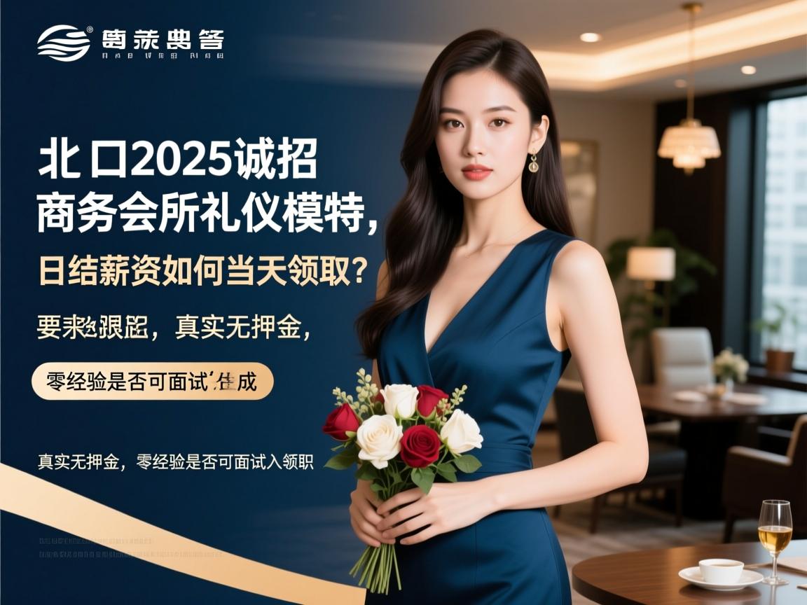 周口2025诚招商务会所礼仪模特,日结薪资如何当天领取？真实无押金,零经验是否可面试入职