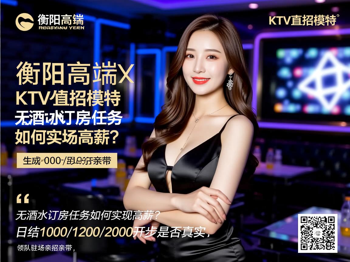 衡阳高端KTV直招模特，无酒水订房任务如何实现高薪？领队驻场亲招亲带，日结1000/1200/2000起步是否真实？