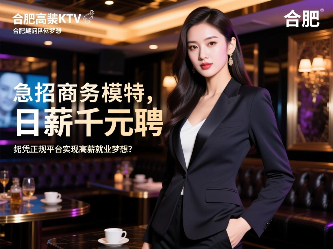 合肥高端KTV急招商务模特,日薪千元起聘,如何凭借正规平台实现高薪就业梦想？