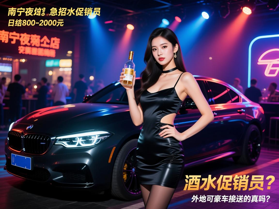 南宁夜总会急招酒水促销员日结800-2000元穿便服外地可豪车接送是真的吗？