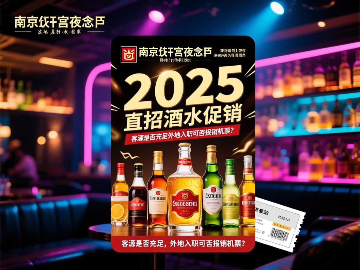 南京乾宫夜总会2025直招酒水促销,客源是否充足,外地入职可否报销机票？