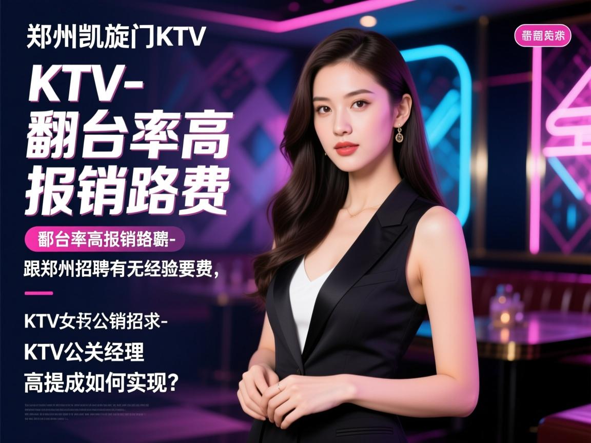 郑州凯旋门KTV最新女公关招聘-翻台率高报销路费，KTV女公关招聘有无经验要求，KTV公关经理高提成如何实现？