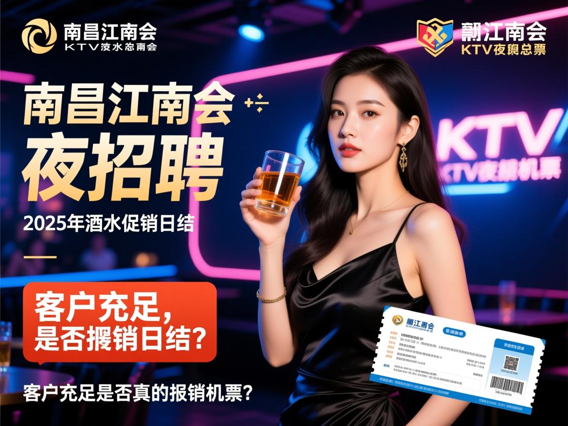 南昌江南会KTV夜总会2025年招聘酒水促销日结，客源充足是否真的报销机票？应聘要求有哪些？
