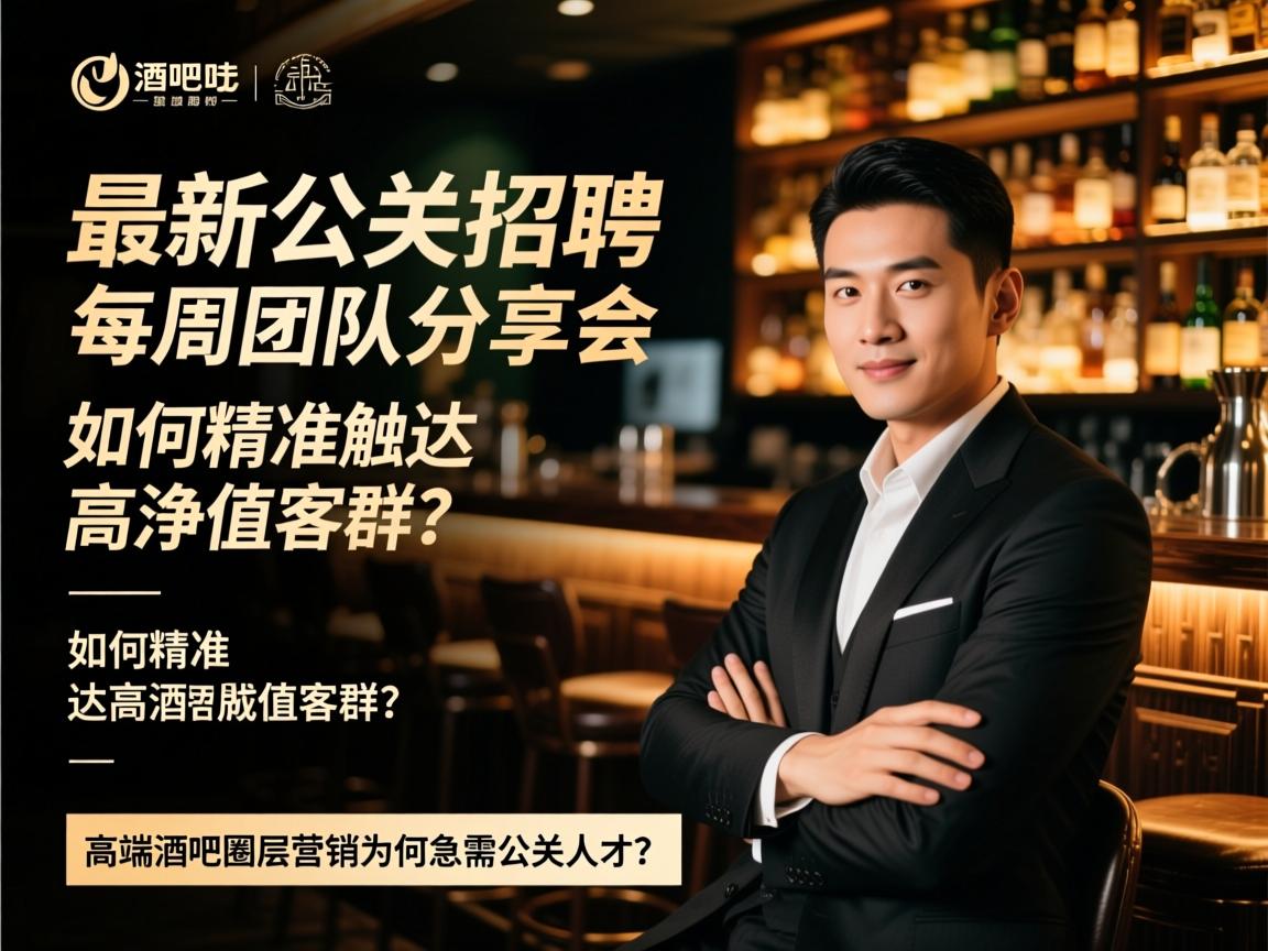 北京酒吧最新公关招聘-每周团队分享会，互相学习成长：如何精准触达高净值客群？高端酒吧圈层营销为何急需公关人才？