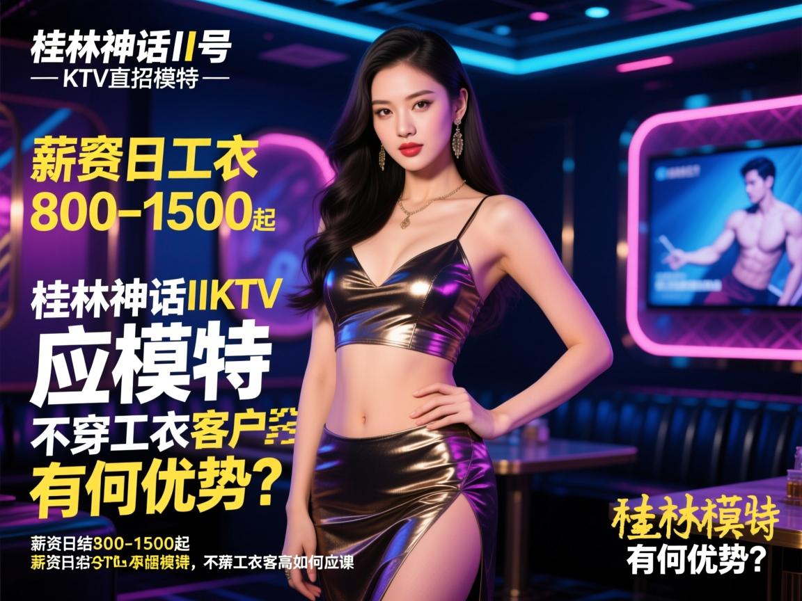桂林神话II号KTV直招模特,薪资日结800-1500起如何应聘,不穿工衣客户素质高有何优势? 桂林神话II号KTV直招模特,薪资日结800-1500起如何应聘,不穿工衣客户素质高有何优势?
