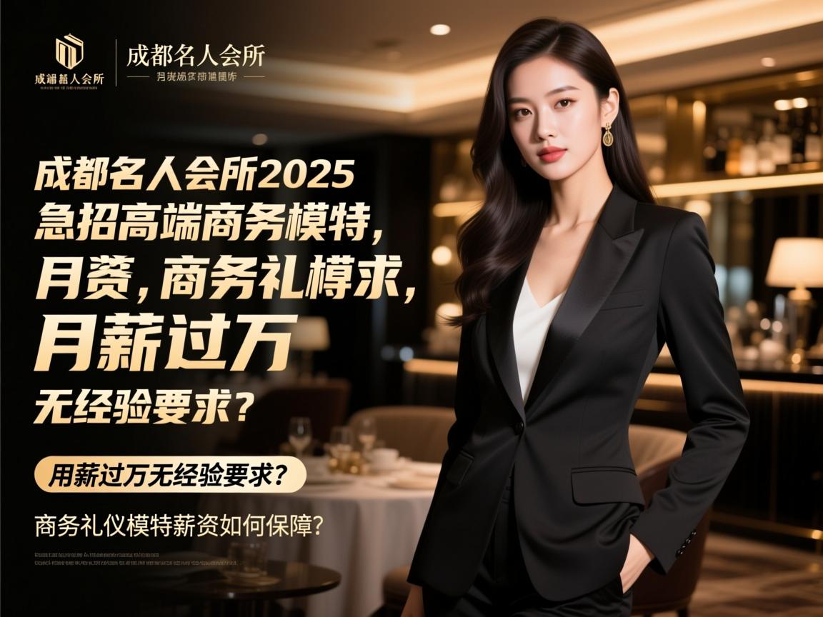 成都名人会所2025急招高端商务模特,月薪过万无经验要求？商务礼仪模特薪资如何保障？