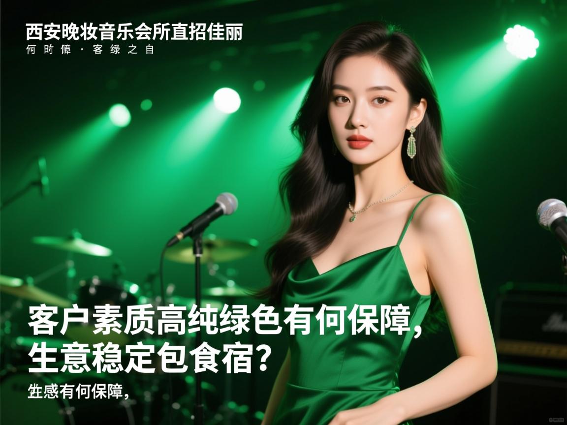 西安晚妆音乐会所直招佳丽，客户素质高纯绿色有何保障,生意稳定包食宿？