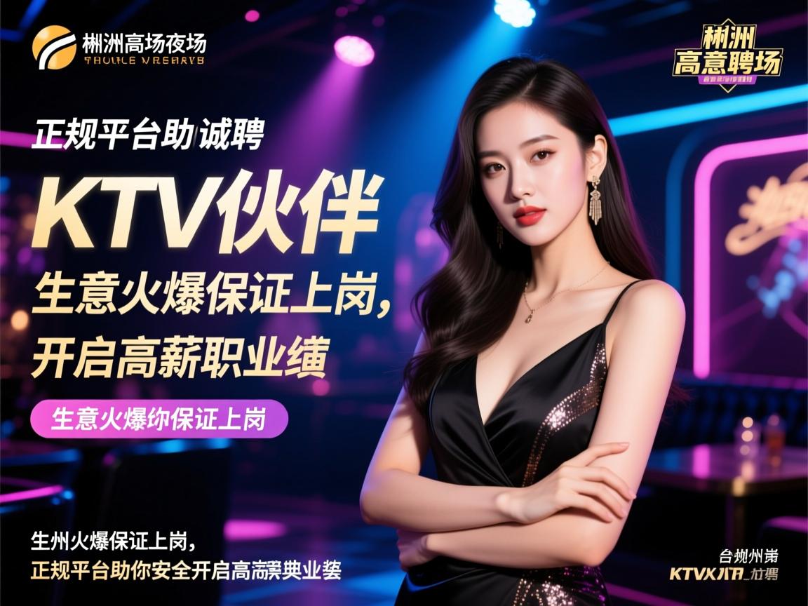 株洲高端夜场诚聘KTV伙伴，生意火爆保证上岗，正规平台助你安全开启高薪职业生涯