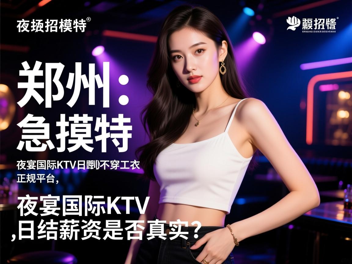 郑州夜场招聘哪些岗位急招模特，如何找到不穿工衣正规平台，夜宴国际KTV日结薪资是否真实？