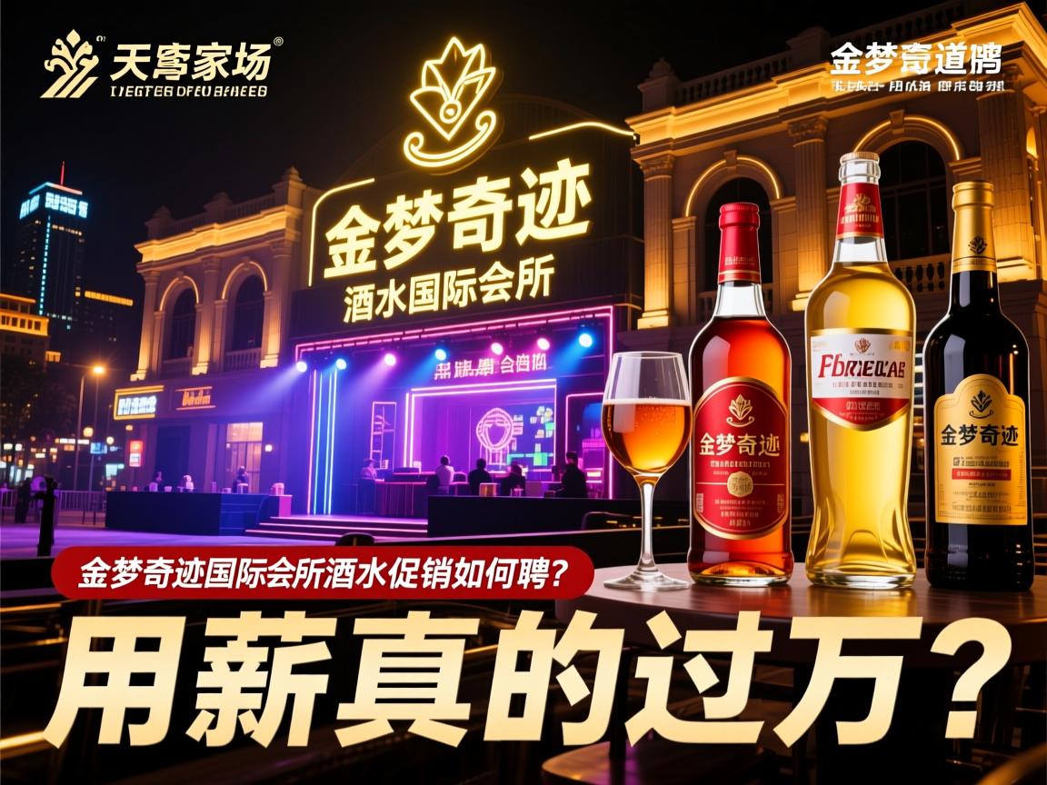 天津名气最大的夜场是哪家，金梦奇迹国际会所酒水促销如何应聘，月薪真的过万吗？