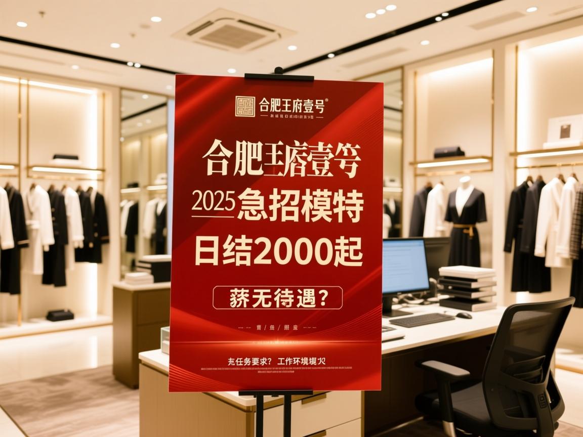 合肥王府壹号2025急招模特,日结2000起,薪资待遇如何？有无任务要求？工作环境怎样？