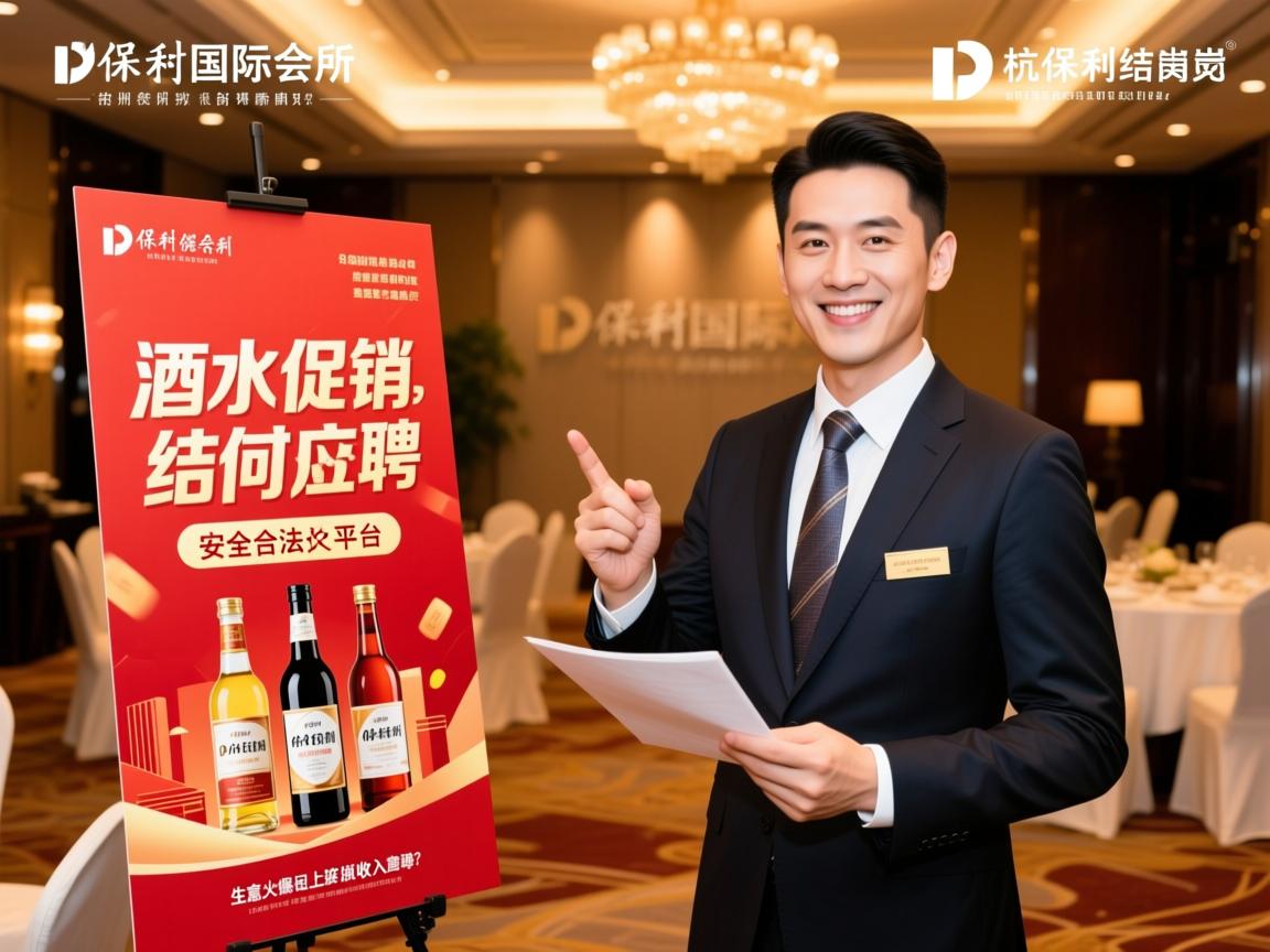 杭州保利国际会所酒水促销日结岗位如何应聘，安全合法长久平台怎样实现梦想靠自己？，生意火爆保证上班率如何确保收入稳定？