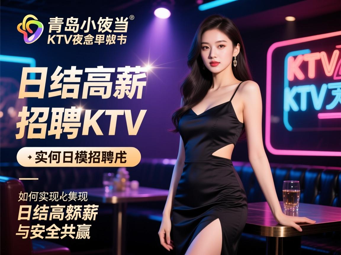 青岛小叮当KTV夜总会-女模招聘，如何实现日结高薪与安全共赢