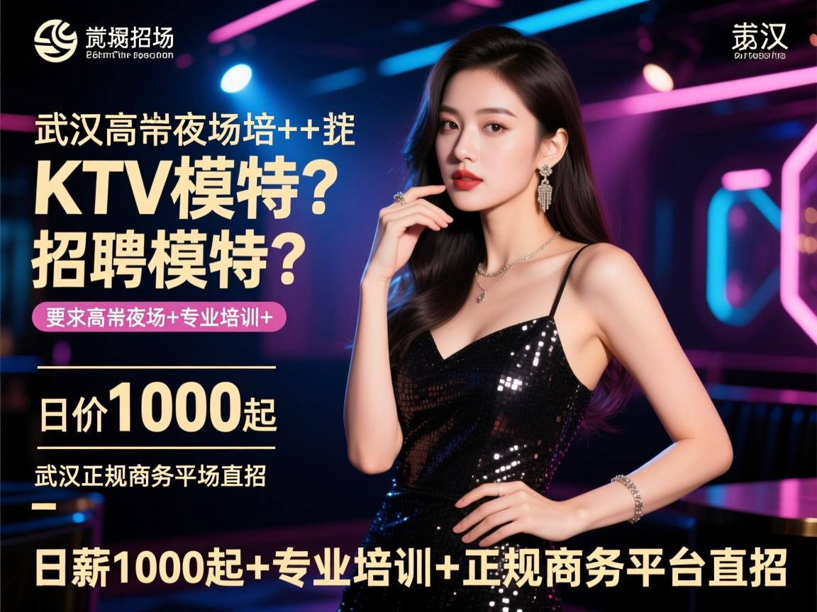 武汉高端夜场招聘KTV模特？日薪1000起+专业培训+正规商务平台直招
