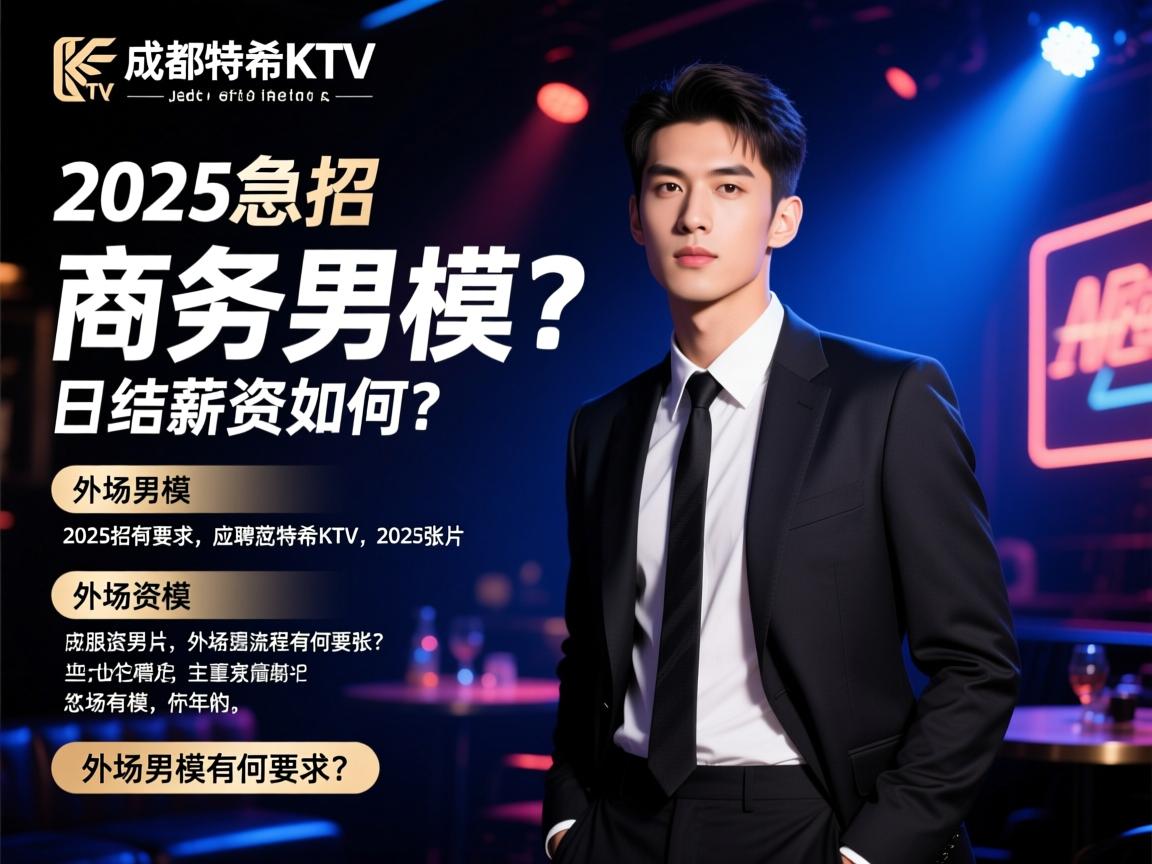 成都范特希KTV2025急招商务男模,日结薪资如何？外场男模有何要求？应聘流程是怎样的？