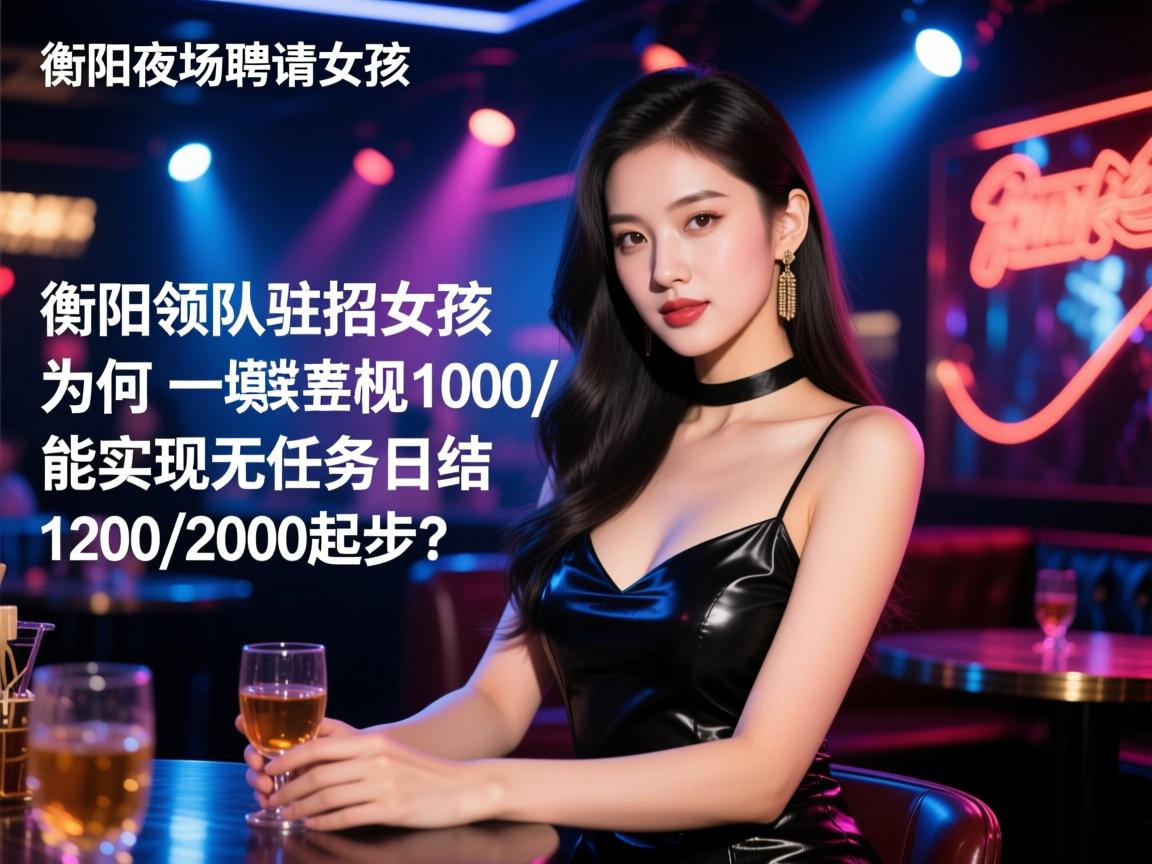 衡阳夜场聘请女孩，为何领队驻场直招模式能实现无任务日结1000/1200/2000起步？
