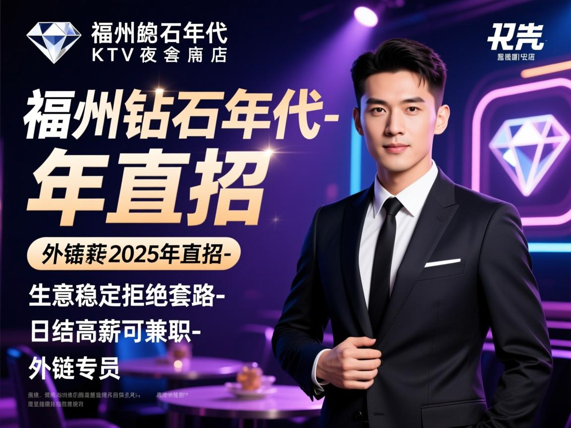福州钻石年代KTV夜总会2025年直招-生意稳定拒绝套路-日结高薪可兼职-外链专员