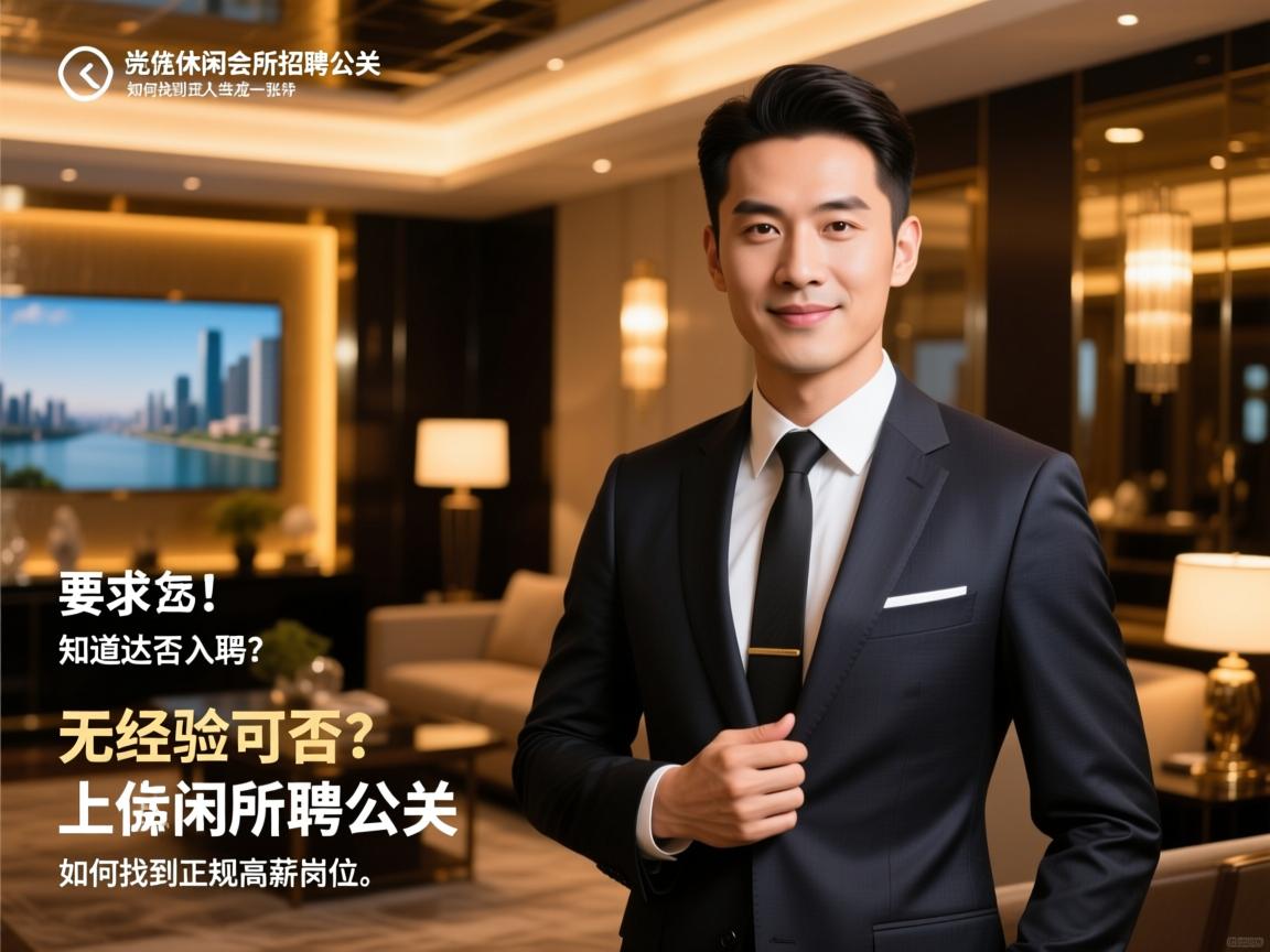 上饶休闲会所招聘公关，如何找到正规高薪岗位，无经验可否入职？知道达人