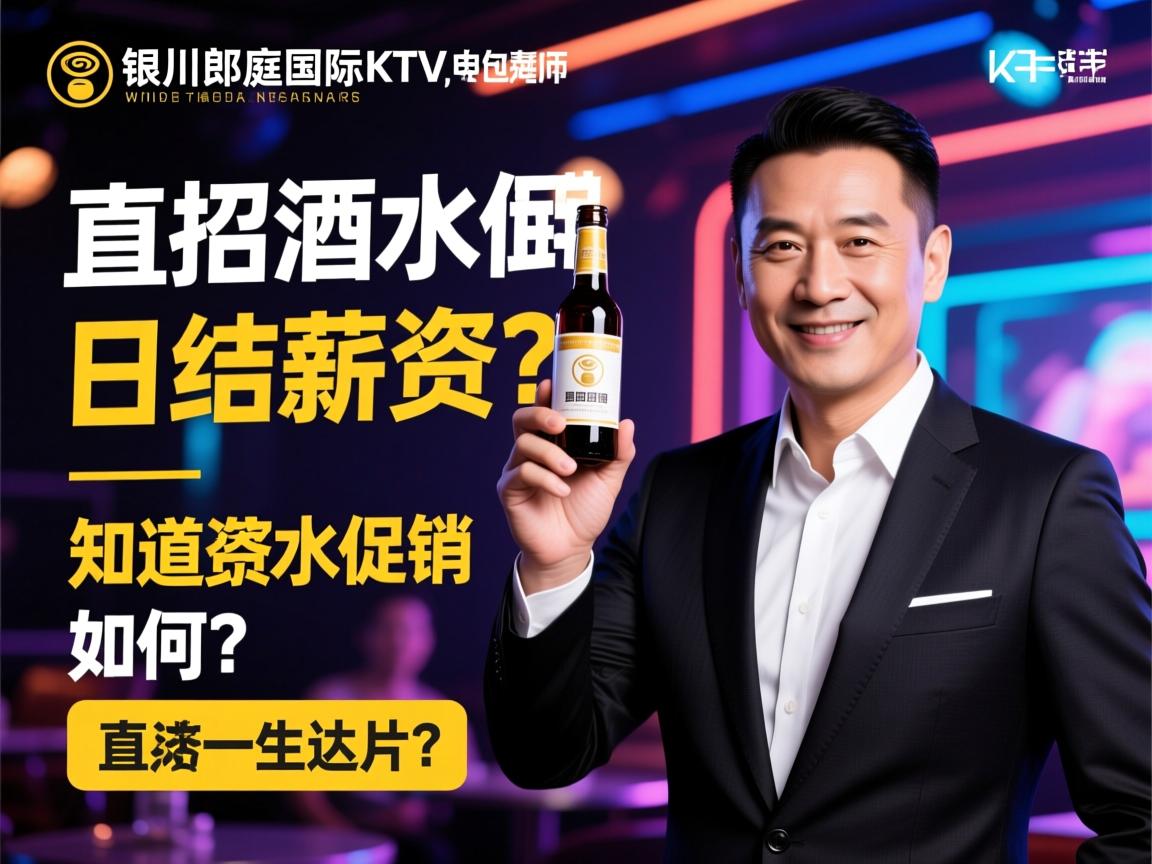 银川郎庭国际KTV直招酒水促销？日结薪资如何？知道达人