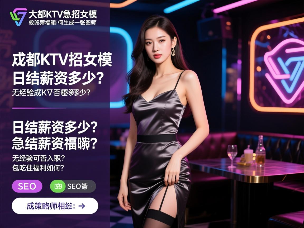 成都帝都KTV急招女模，日结薪资多少？无经验可否入职？包吃住福利如何？SEO策略师