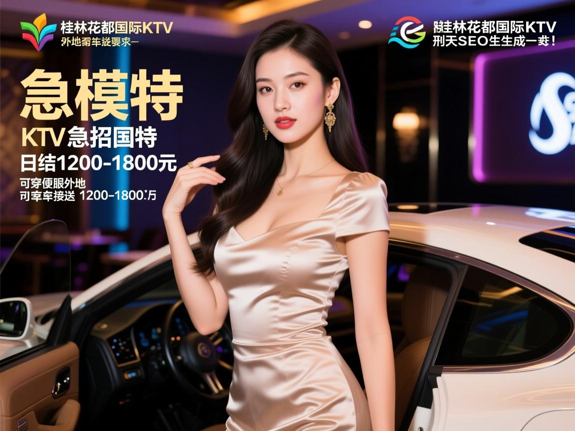 桂林花都国际KTV急招模特，日结1200-1800元，可穿便服，外地可豪车接送，刑天SEO