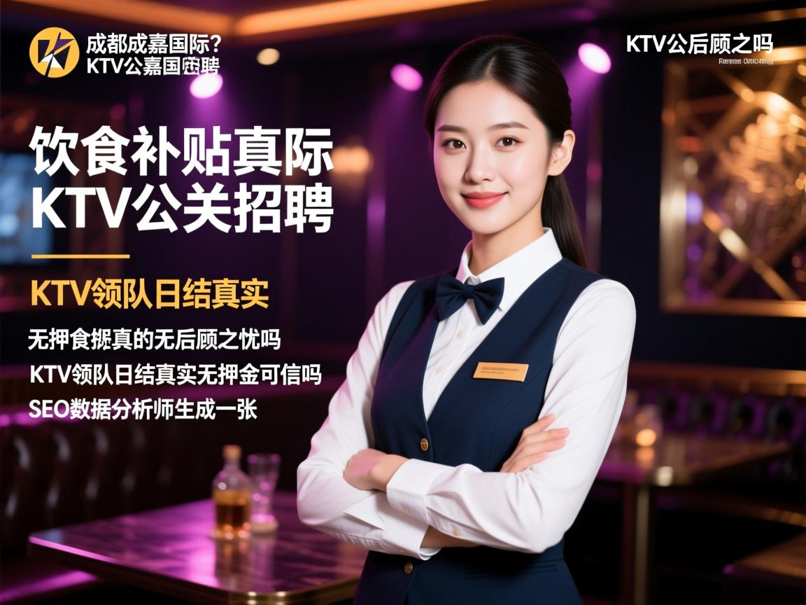 成都美嘉国际KTV公关招聘，提供饮食补贴真的无后顾之忧吗，KTV领队日结真实无押金可信吗？SEO数据分析师