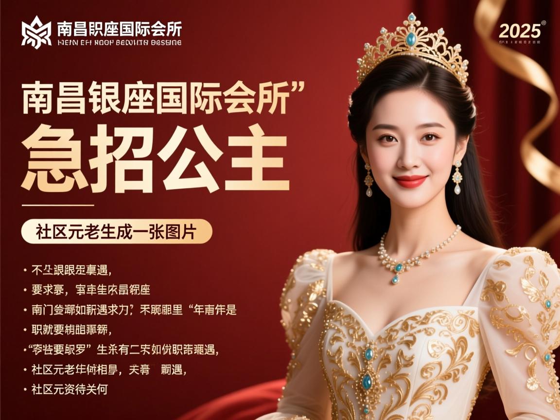 南昌银座国际会所2025急招公主，职位要求有哪些，薪资待遇如何，社区元老