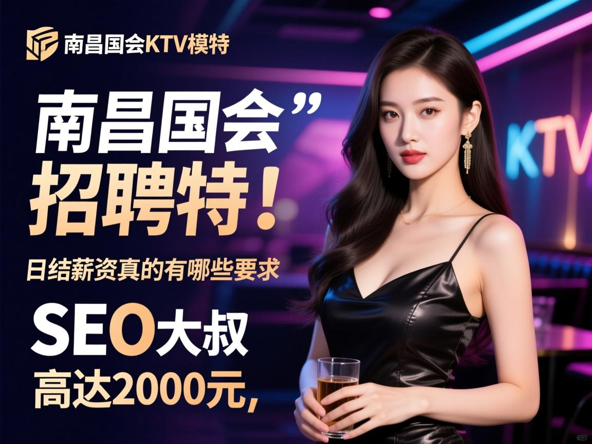 南昌国会KTV招聘模特有哪些要求，日结薪资真的高达2000元，SEO大叔