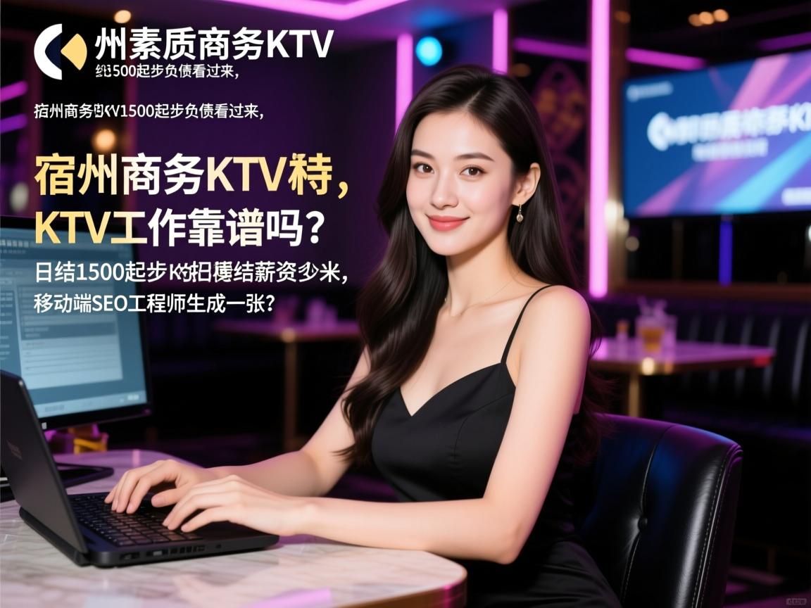 宿州素质商务KTV招聘模特日结1500起步负债看过来,日结1500起步的KTV工作靠谱吗？,宿州商务KTV模特日结薪资多少？移动端SEO工程师