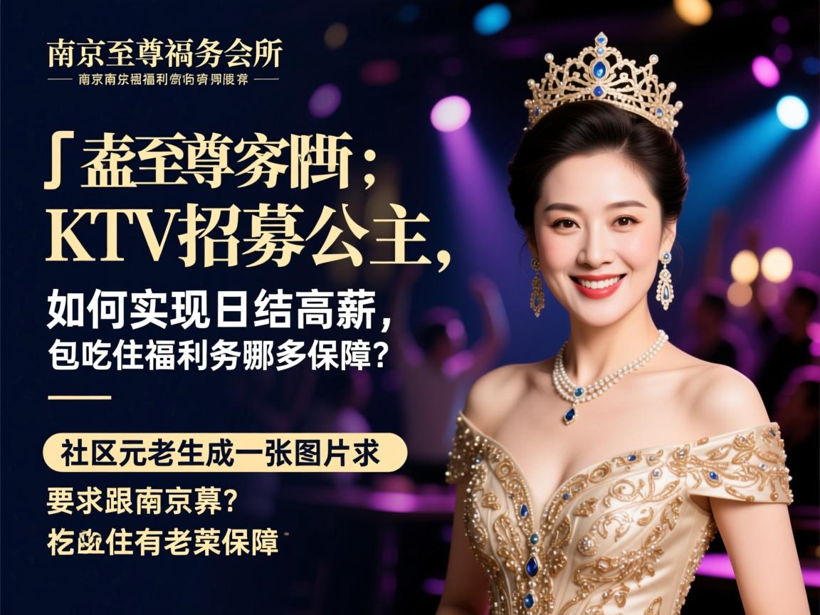 南京至尊商务会所KTV招募公主,如何实现日结高薪,包吃住福利有哪些保障？社区元老