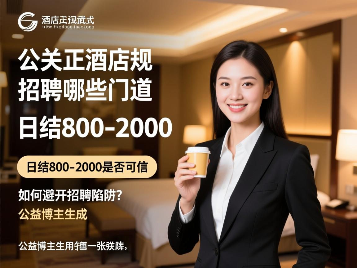 武汉酒店公关正规招聘有哪些门道，日结800-2000是否可信，如何避开招聘陷阱？公益博主
